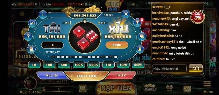 Tool hack tài xỉu lừa đảo